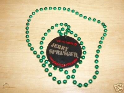 what are jerry beads|jerry springer merchandise official.